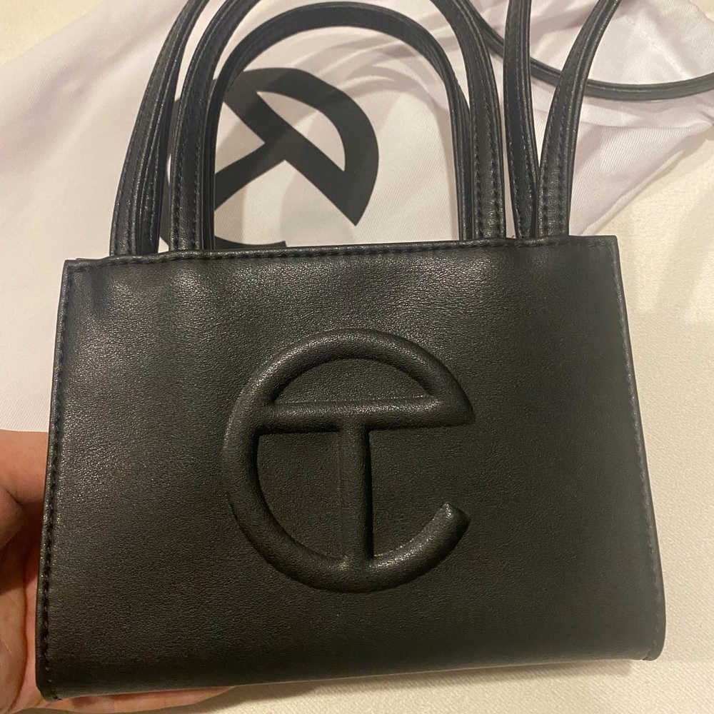 Mini Black Telfar Bag